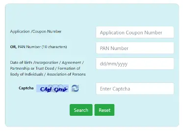 UTI Pan Card Tracking Status